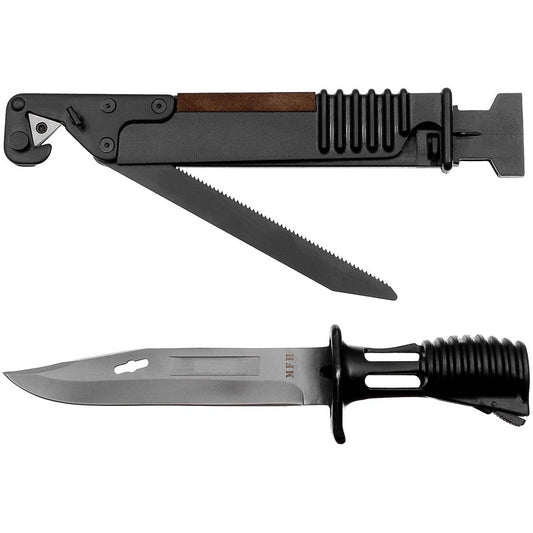 Brit. Bajonett, SA80, schwarz,Scheide, Tasche DPM