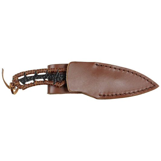 Messer, "Büffel II", Griff umwickelt, Scheide