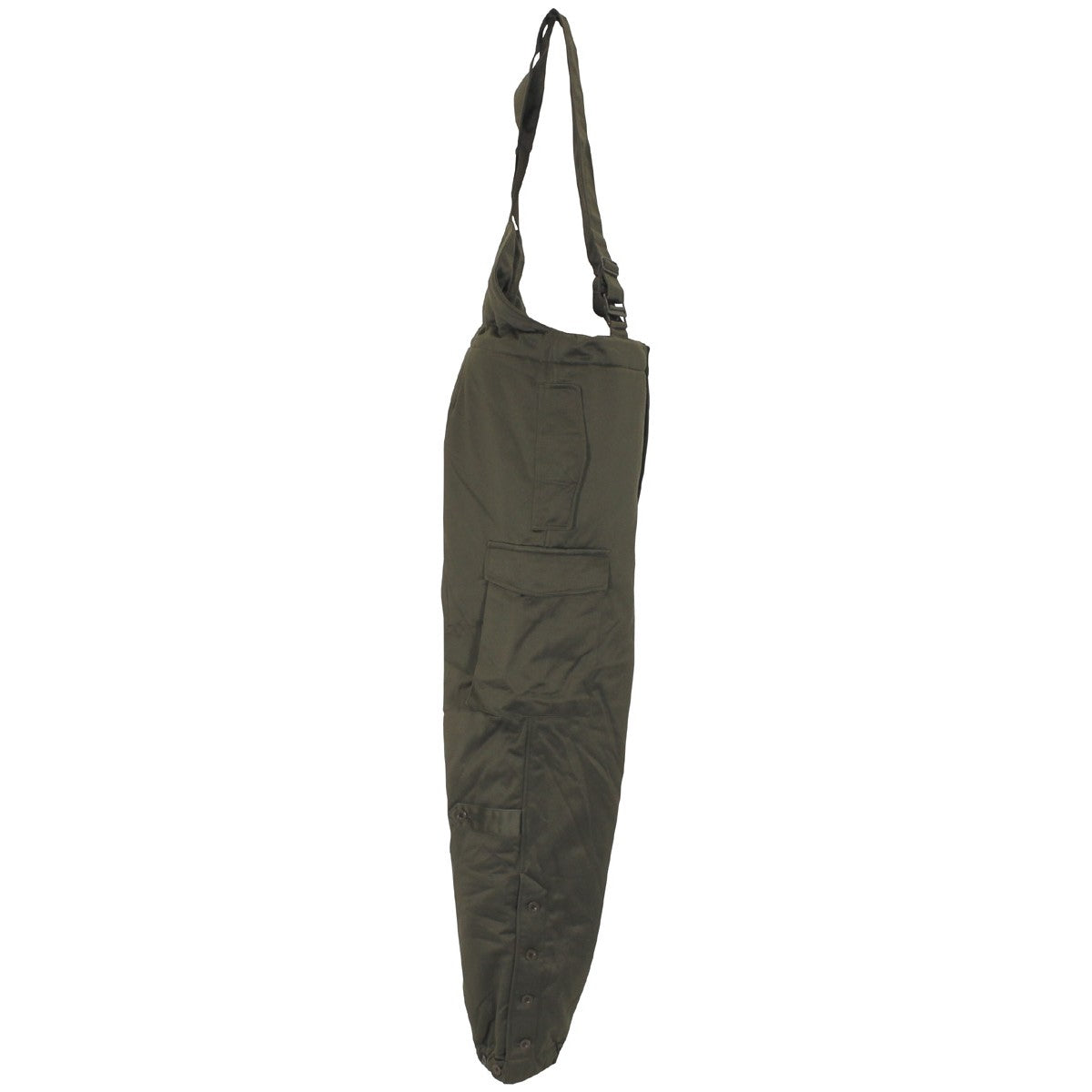 Österr. Thermohose, oliv,mit Träger, neuwertig