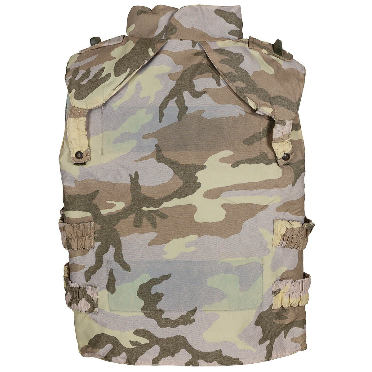 Ital. Splitterschutzweste, wüstent., gebr. (EXP.BESCHRÄ.)