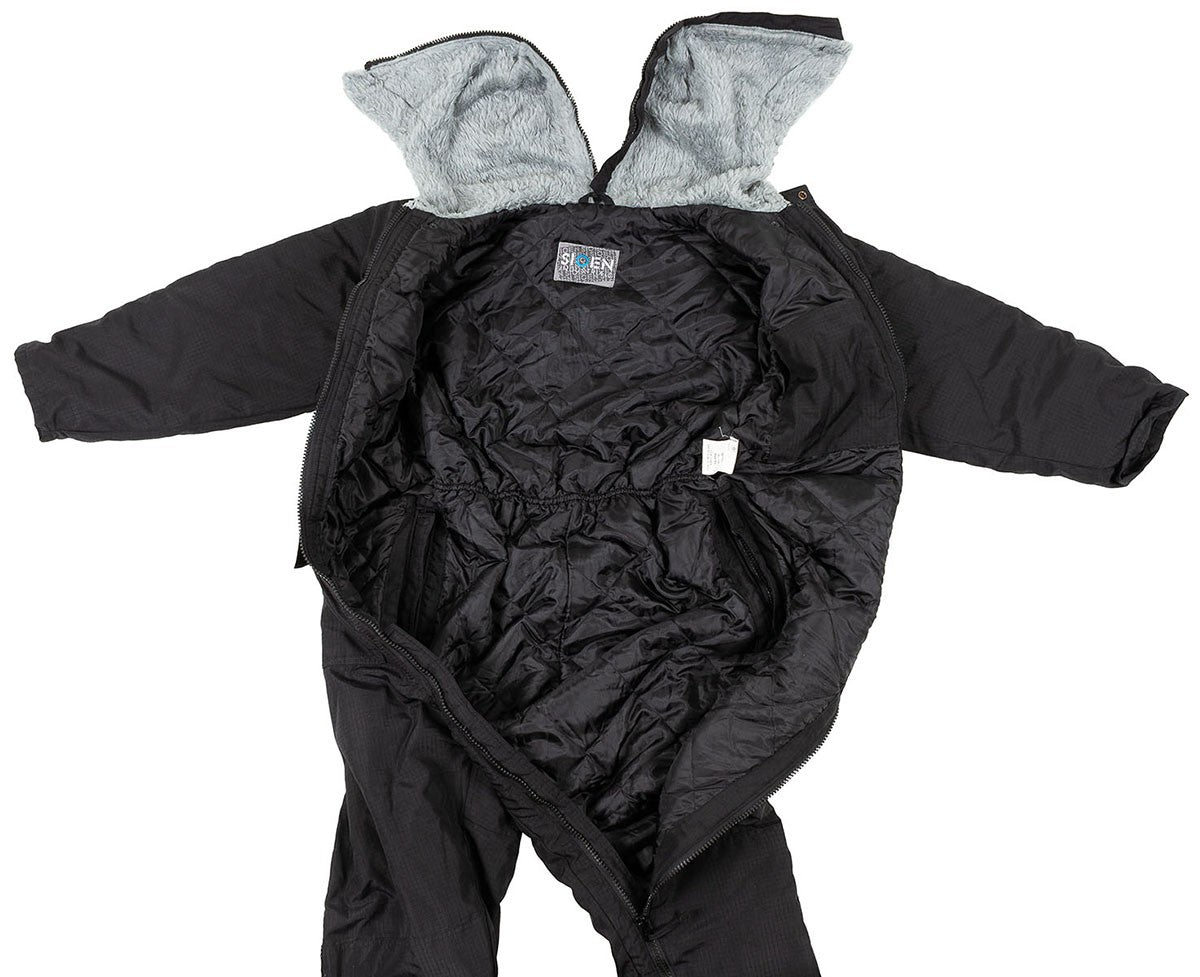 Brit. Technikeroverall, "ECW"schwarz, Rip Stop, gebr.