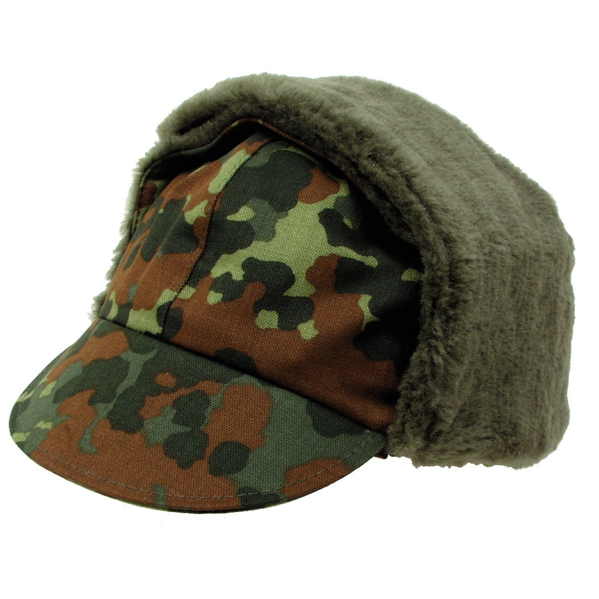 BW Wintermütze, flecktarn,original TL, neuwertig