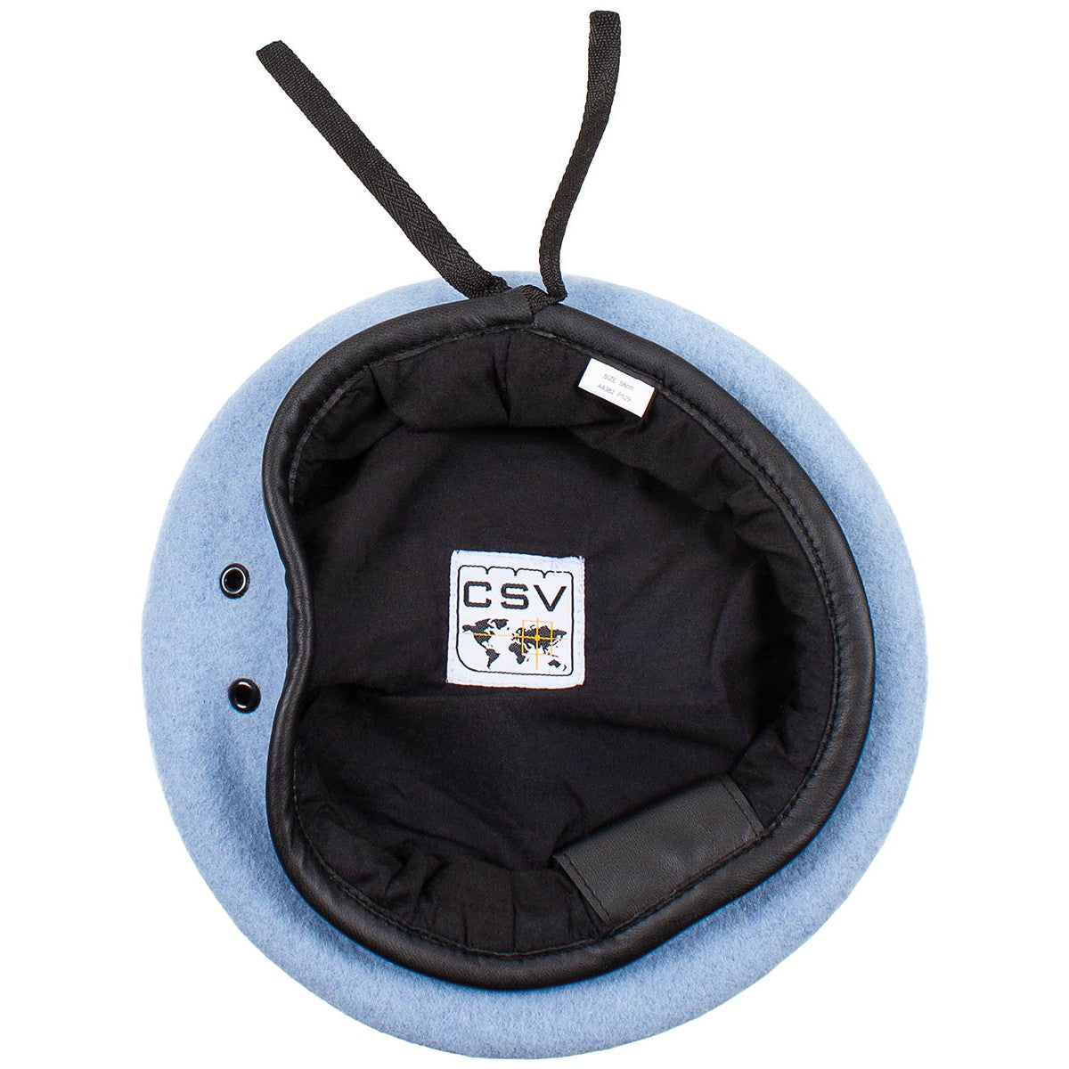 Franz. Barett, hellblau,neuw.