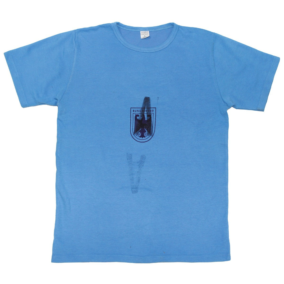 BW Sporthemd, blau, mit Adler,gestempelt, gebr.