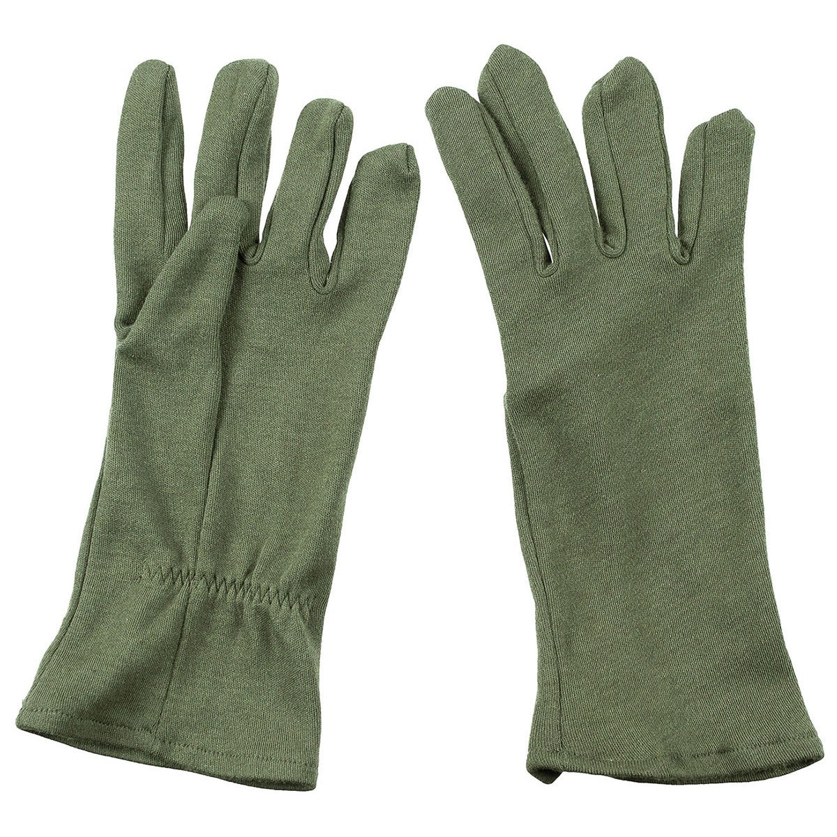 Brit. Fingerhandschuhe, oliv,FR, AFV Crew, gebr.