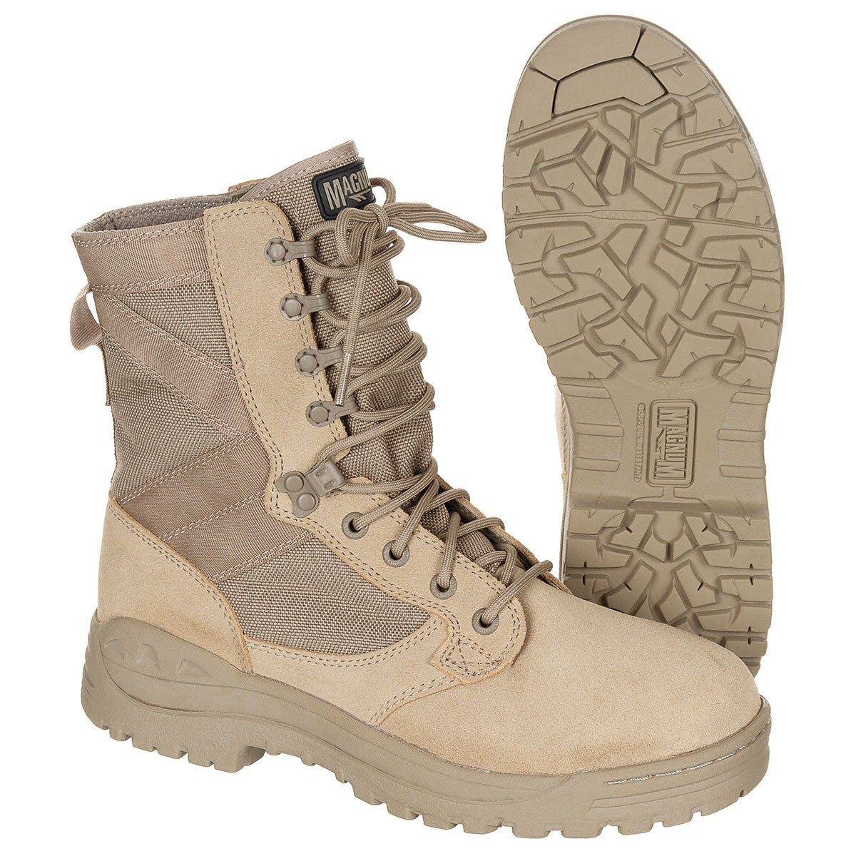 Kampfstiefel, "MAGNUM" HERREN,DESERT PATROL, khaki, neuw.