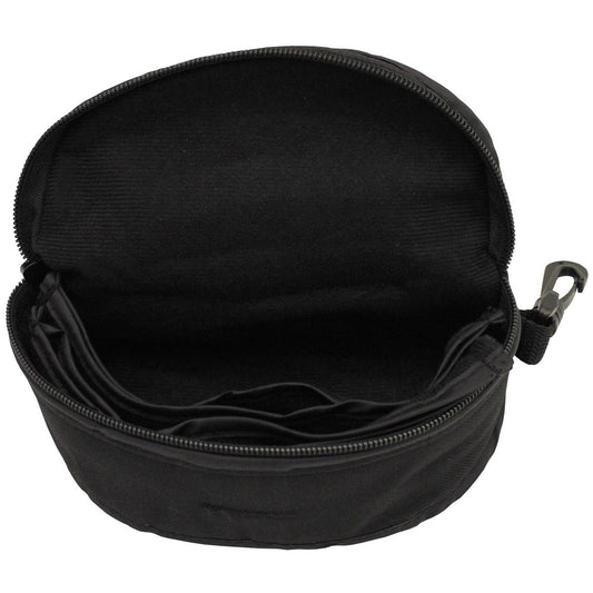 Brit. Etui, für Schutzbrille,REVISION Sawfly, schwarz,gebr.