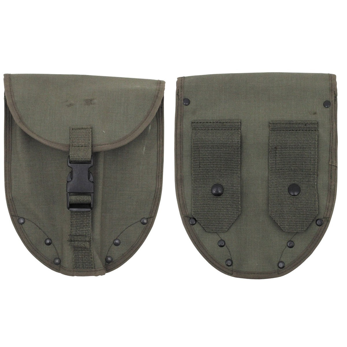 Österr. Spatentasche, KAZ03, oliv, gebr.