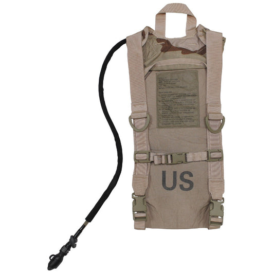 US Trinkrucksack, coyote tan,gebr., TPU-Beutel neu