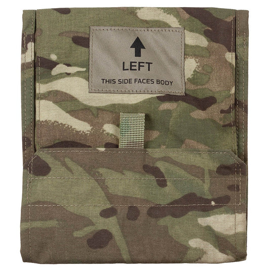 Brit. Seitenplattentasche,Virtus, links, MTP tarn, gebr.