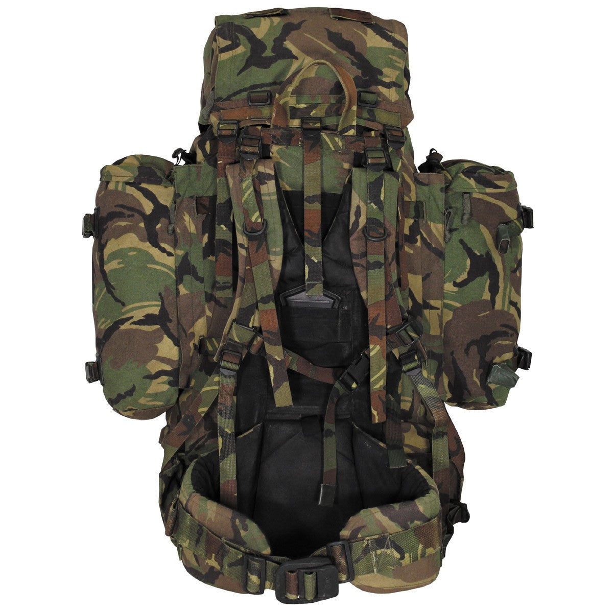 Holl. Rucksack, Large, 120 l,tarn, mit Seitent., gebr.