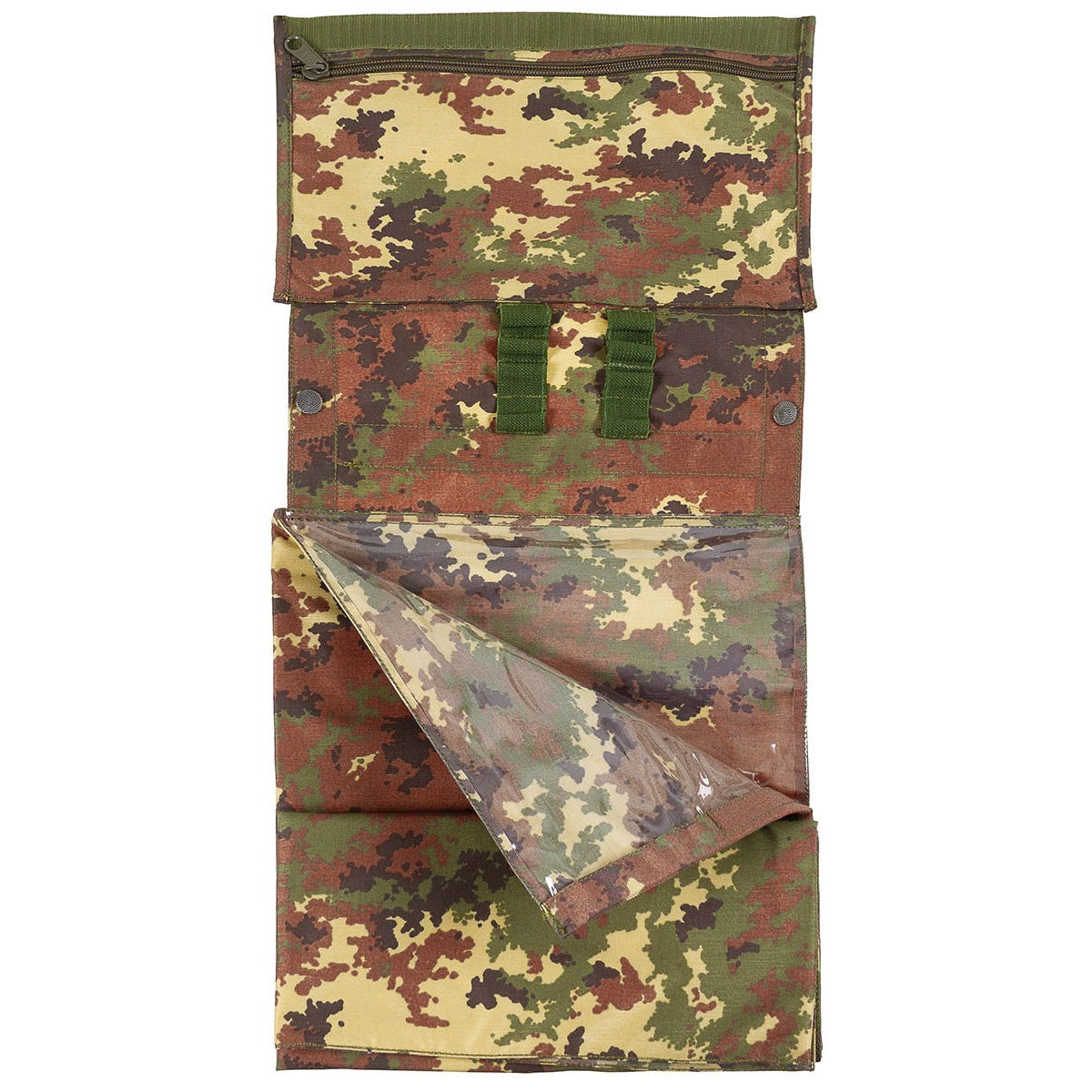 Ital. Kartentasche, faltbar,vegetato, neuwertig