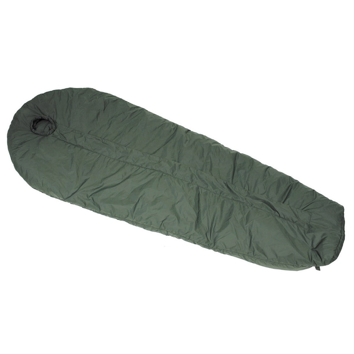 Brit. Mumienschlafsack,Medium Weight, oliv, gebr.