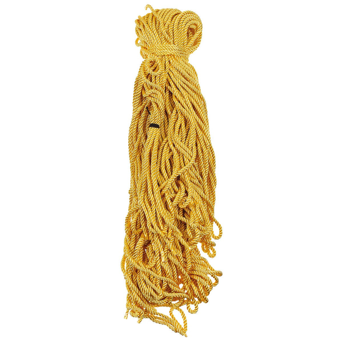 Brit. Paradeschnur, gelb,4 mm x 8 m, 10er Pack, neuw.