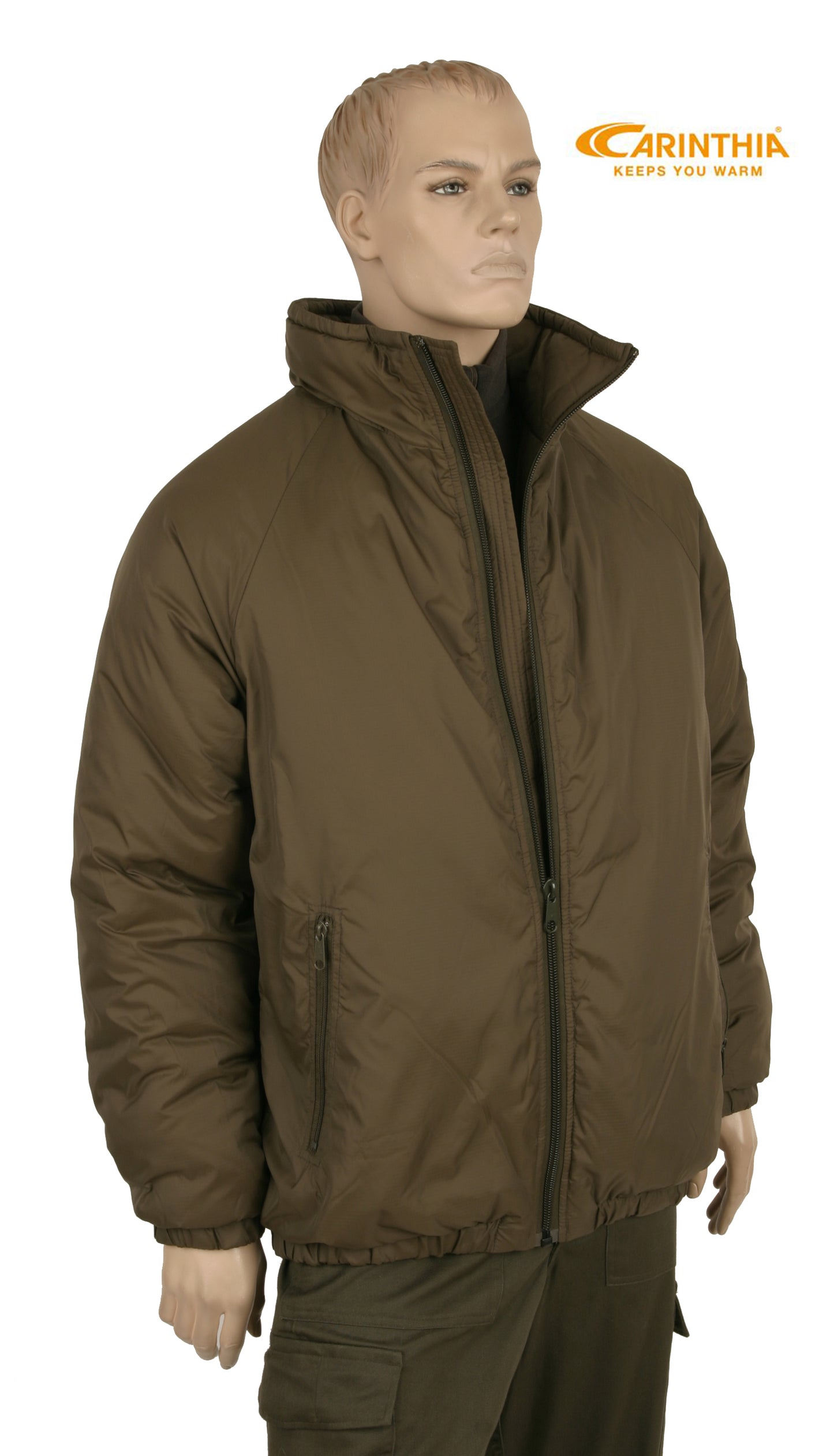 Thermojacke Polar ÖBH, oliv, Rippstop, Marke Carinthia - RESTPOSTEN