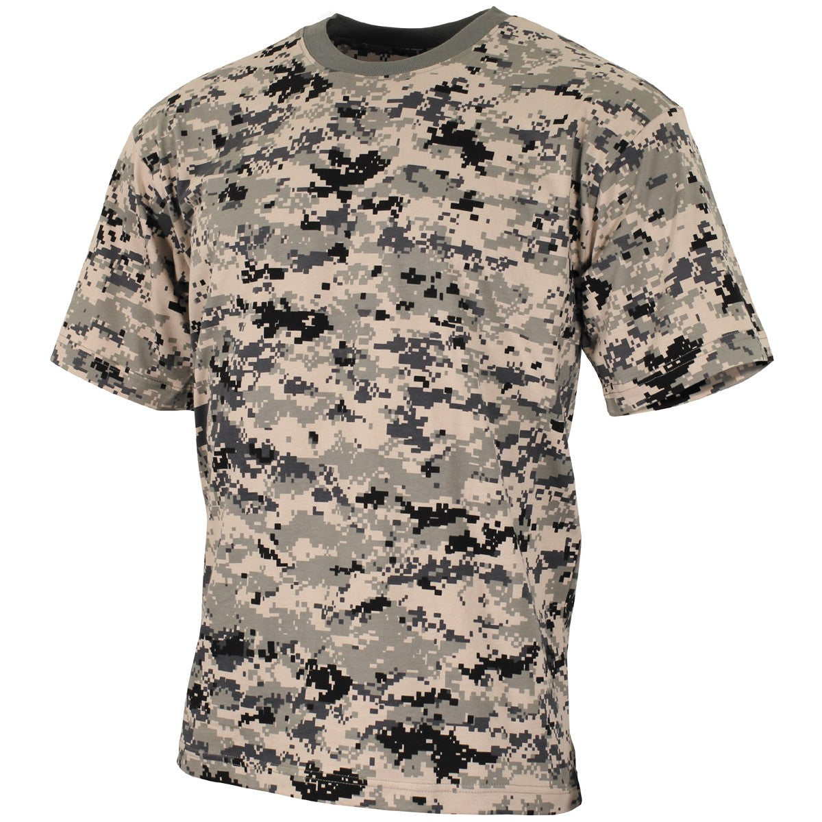 US T-Shirt, halbarm, digital urban, 170 g/m²