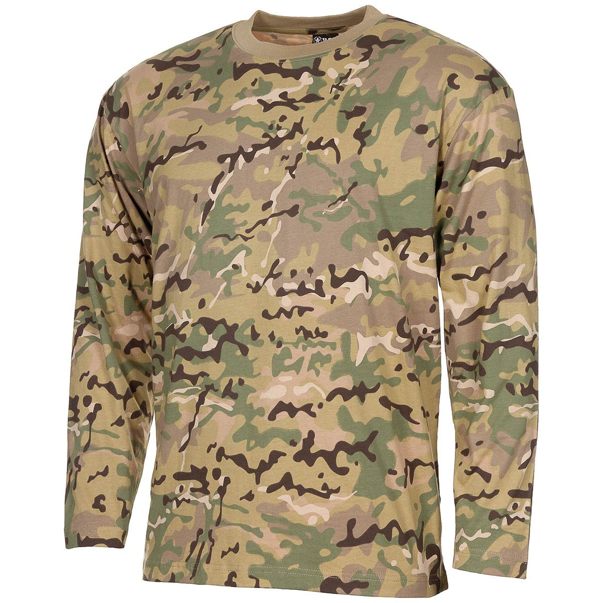 US Shirt, langarm,operation-camo, 170 g/m²