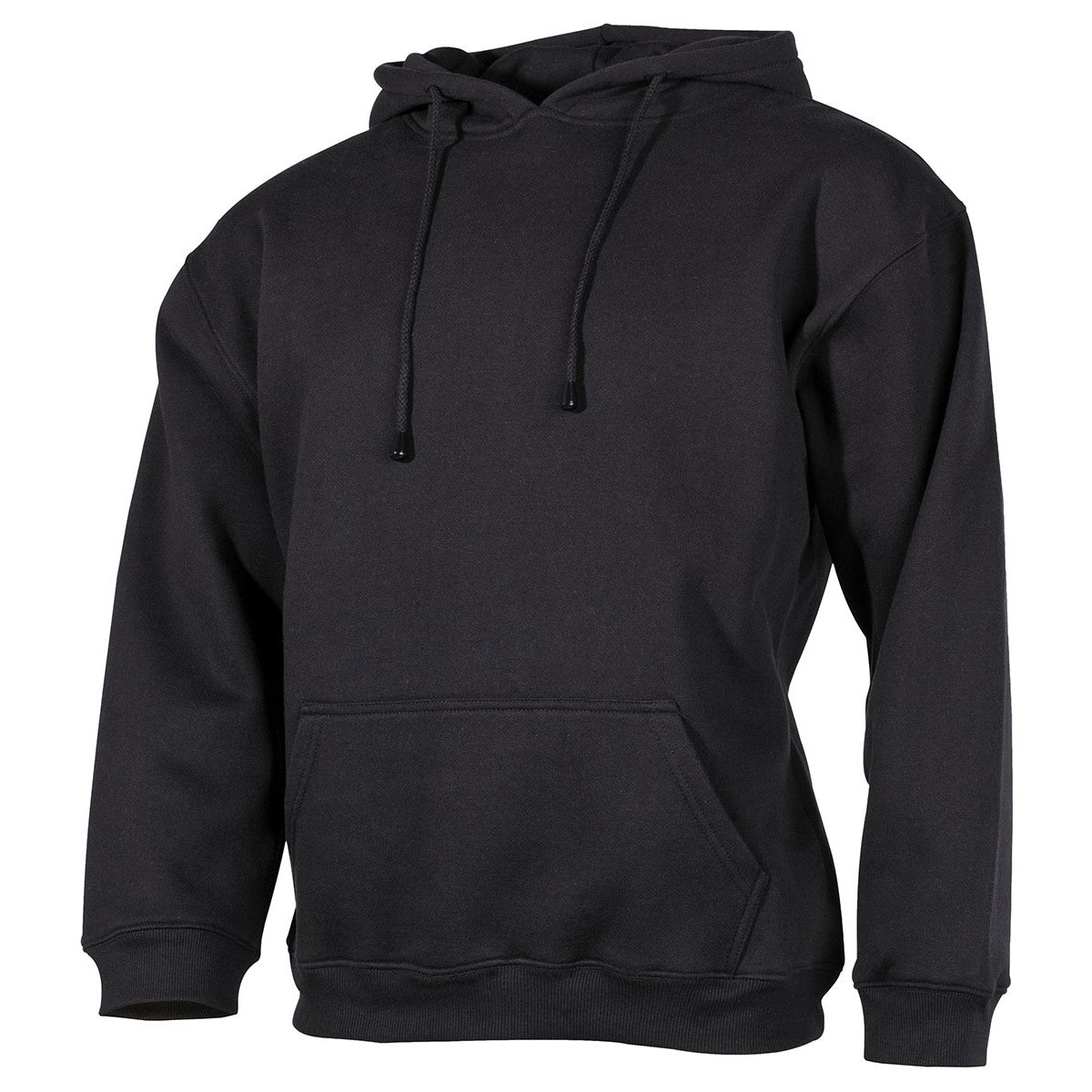 Kapuzen Sweatshirt,340 g/m², schwarz