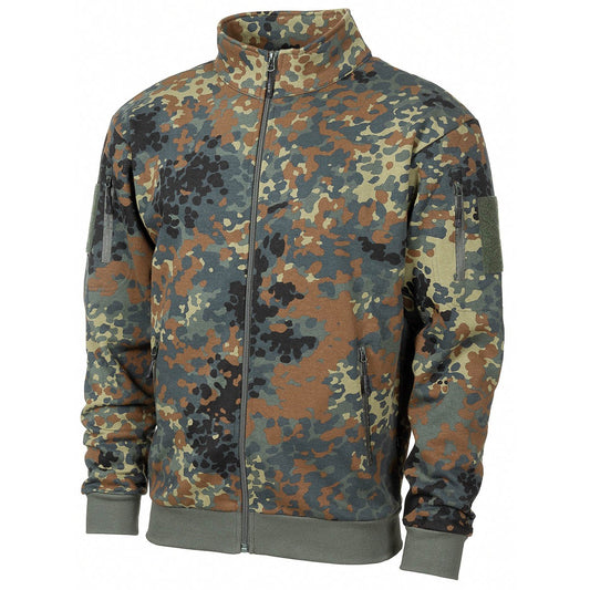 Sweatjacke, "Tactical",flecktarn