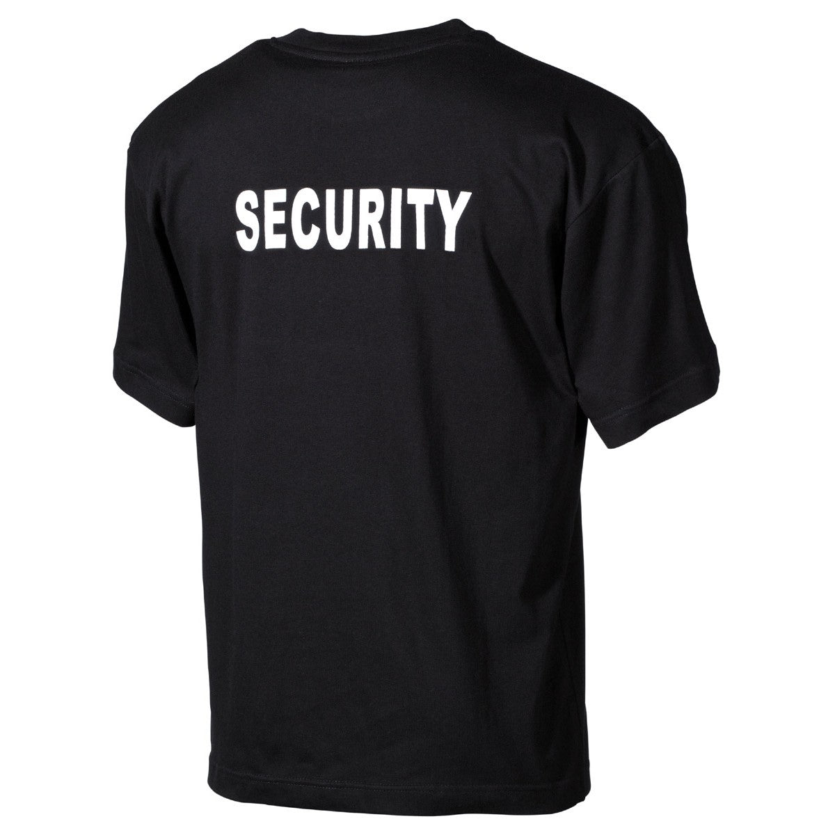 T-Shirt, schwarz,Security, bedruckt