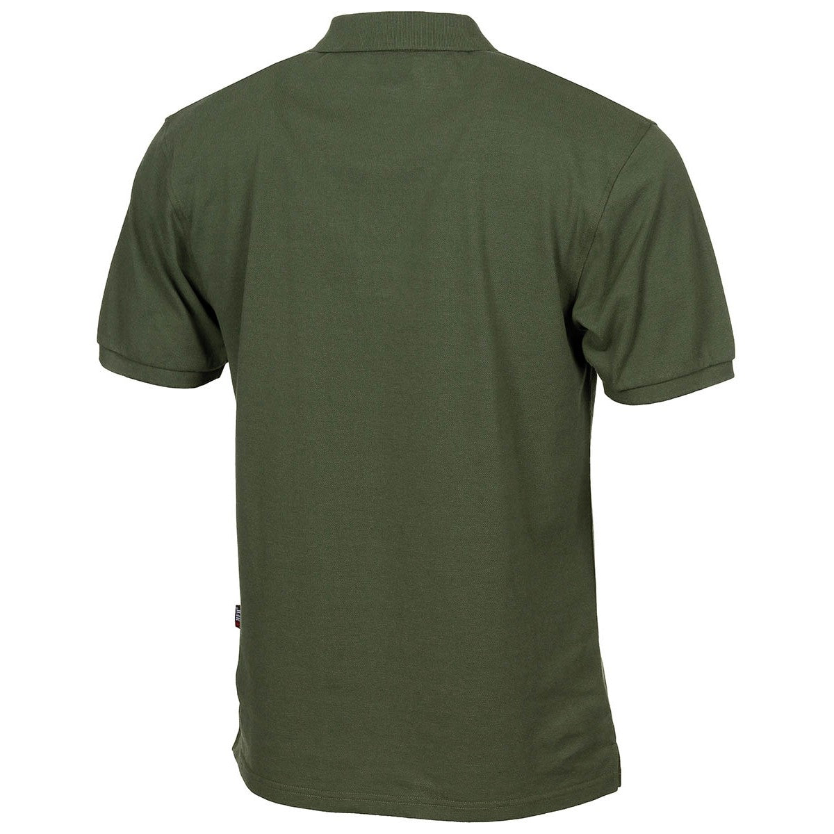 Poloshirt, oliv,mit Knopfleiste