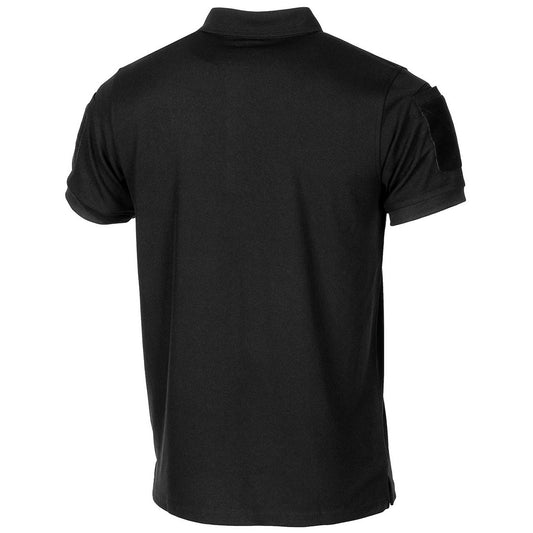 Poloshirt, "Tactical",Coolmax, schwarz