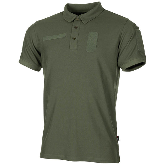 Poloshirt, "Tactical",Coolmax, oliv