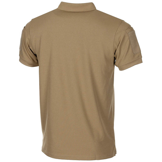 Poloshirt, "Tactical",Coolmax, coyote tan