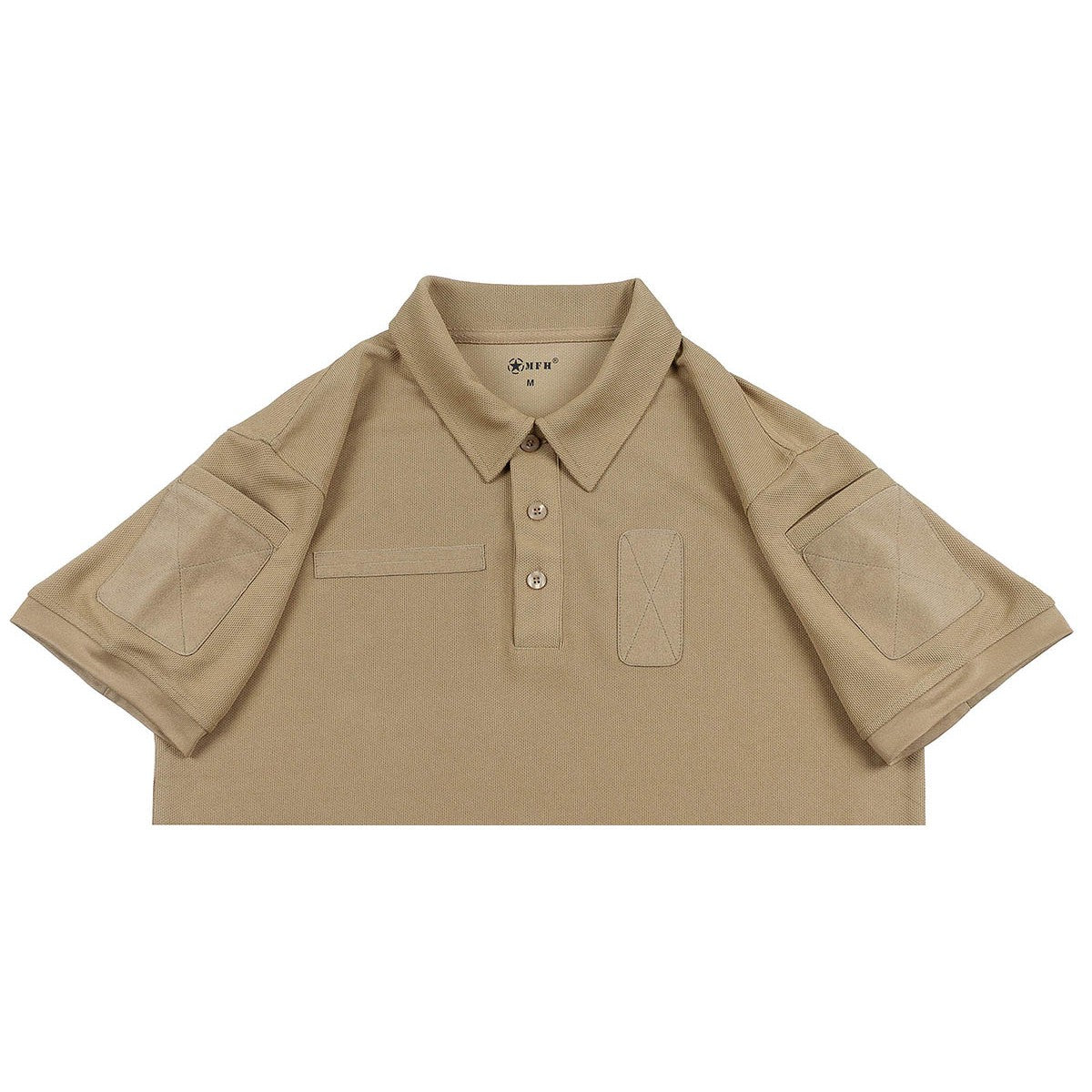 Poloshirt, "Tactical",Coolmax, coyote tan