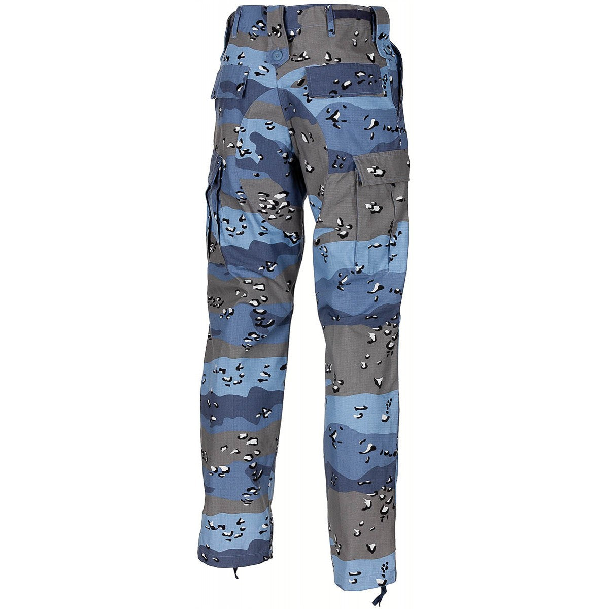 US Kampfhose, BDU, Rip Stop,chocolate chip blue camo