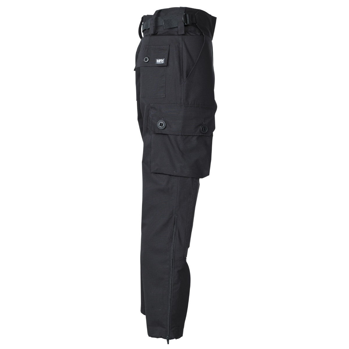 Kommandohose, "Smock",Rip Stop, schwarz