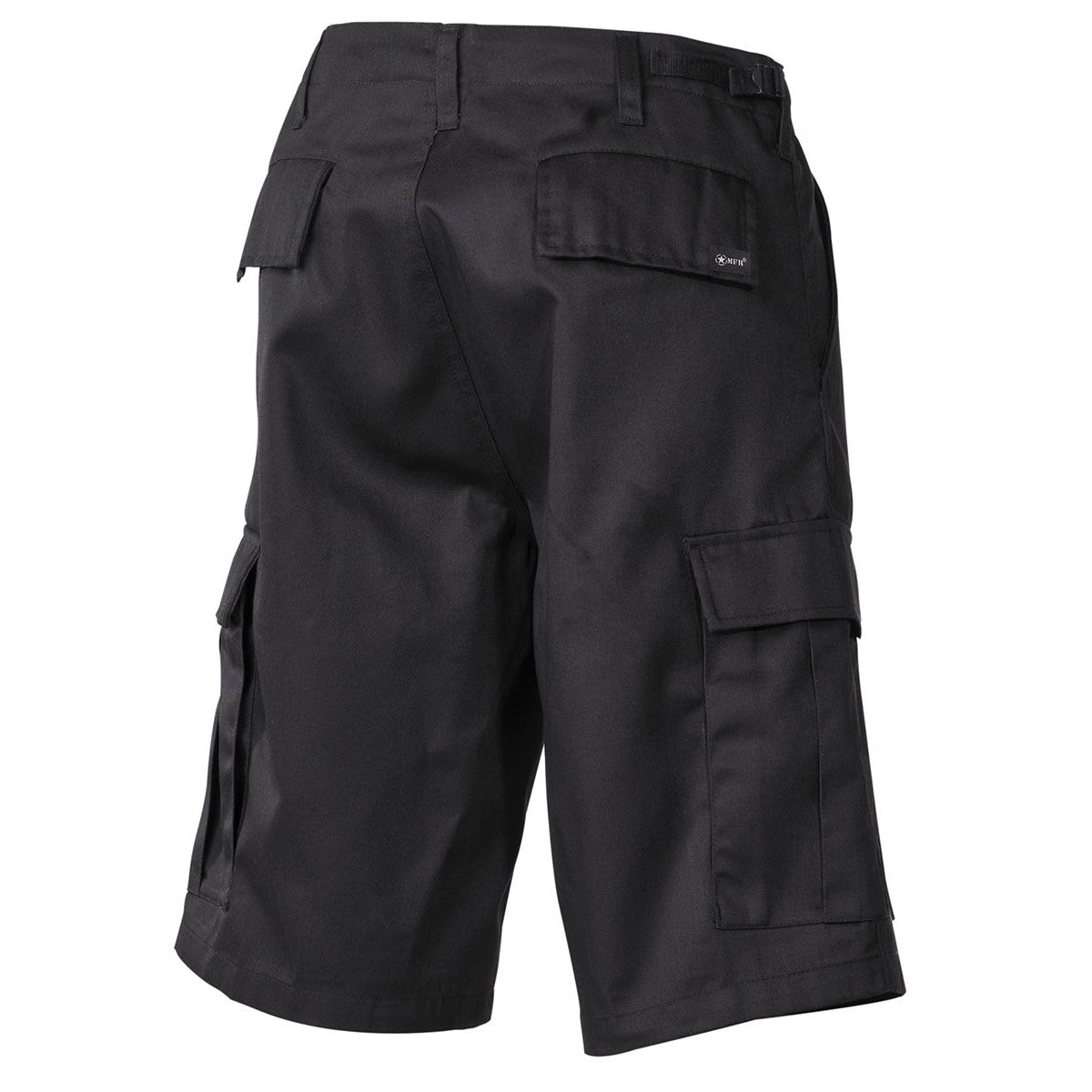 US Bermuda, BDU, schwarz,mit Seitentaschen