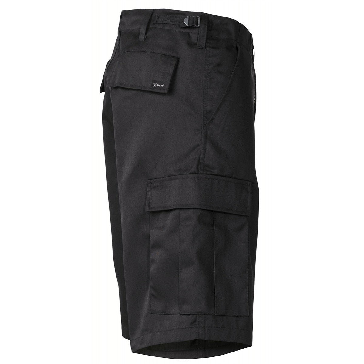 US Bermuda, BDU, schwarz,mit Seitentaschen