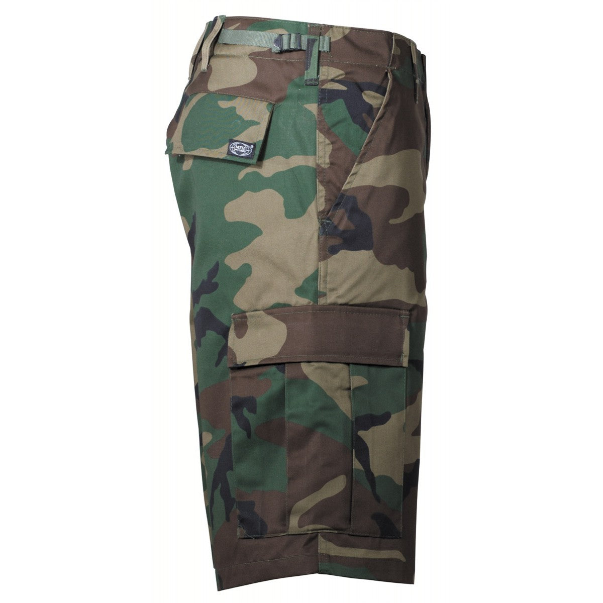 US Bermuda, BDU, woodland,mit Seitentaschen