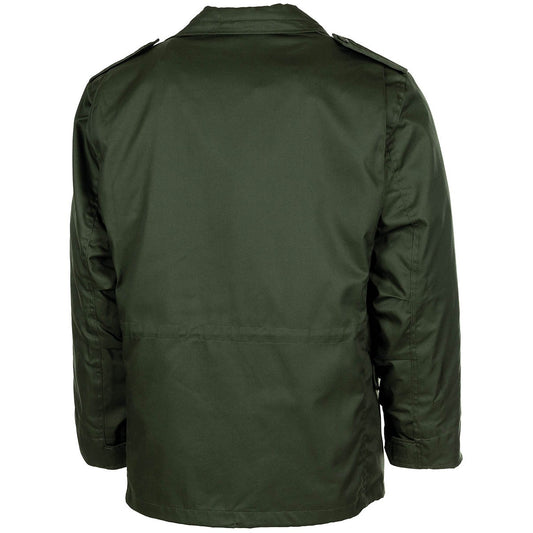 US Feldjacke M65, oliv,m. auskn. Steppfutter