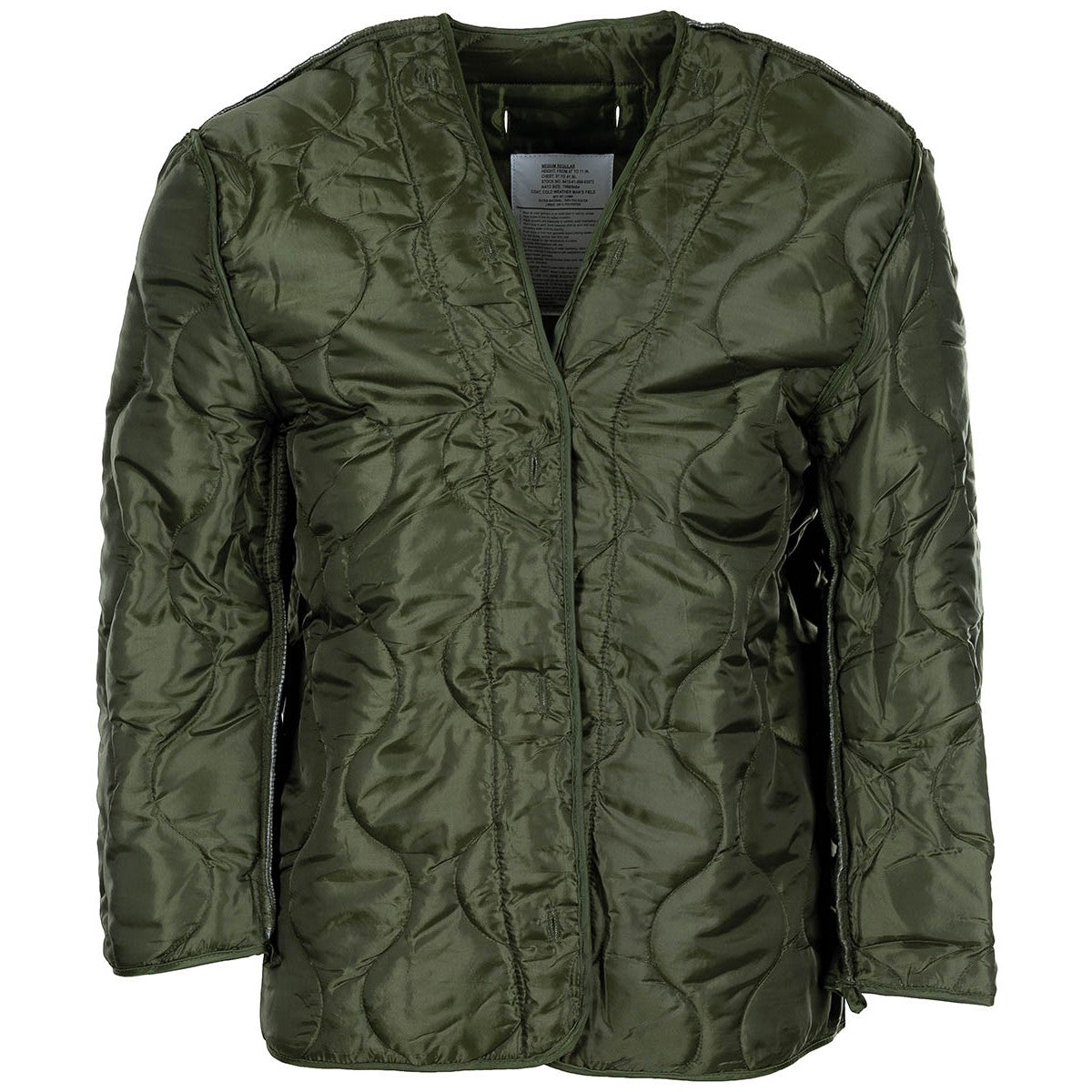 US Feldjacke M65, oliv,m. auskn. Steppfutter