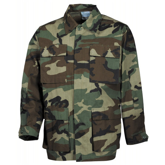 US BDU Feldjacke, Rip Stop,woodland