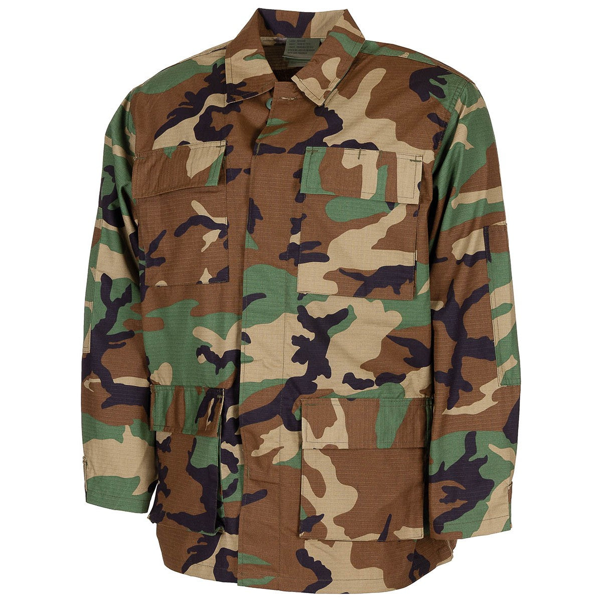 US BDU Feldjacke, Rip Stop,woodland