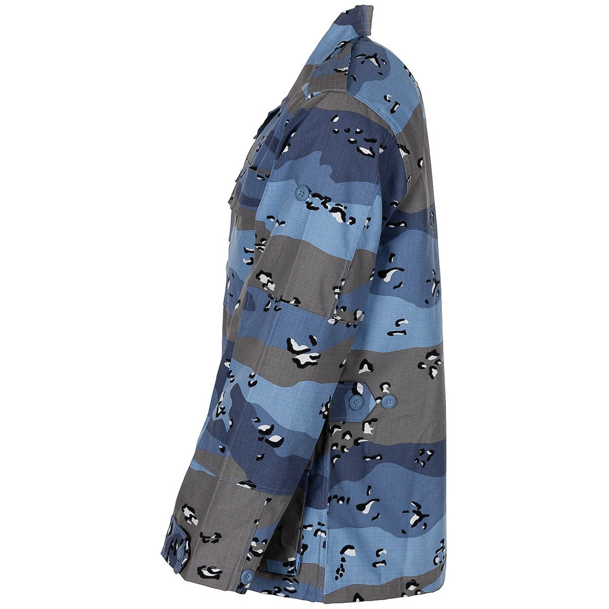 US BDU Feldjacke, Rip Stop,chocolate chip blue camo