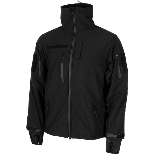 Softshell Jacke,High Defence, schwarz