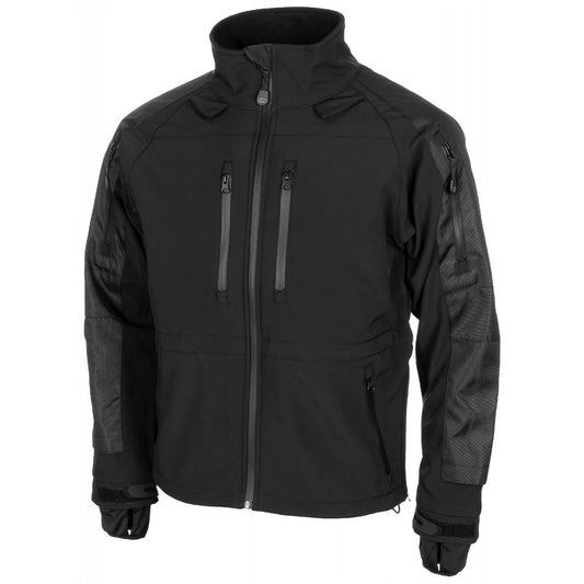 Softshell Jacke, "Protect",schwarz