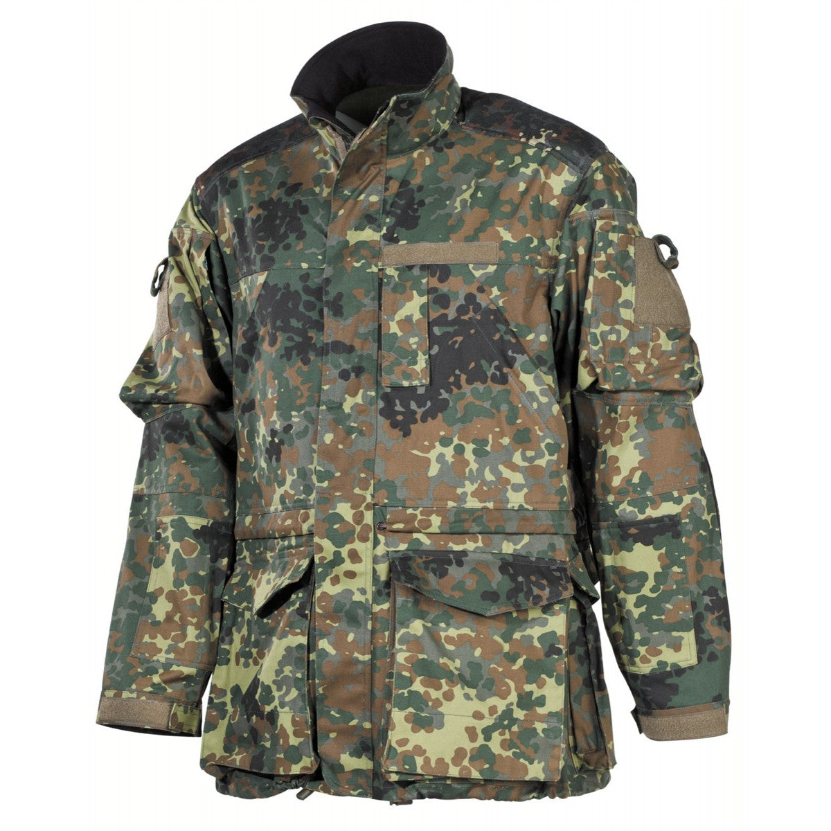 BW Kampfjacke, Einsatz/Übung,lang, flecktarn