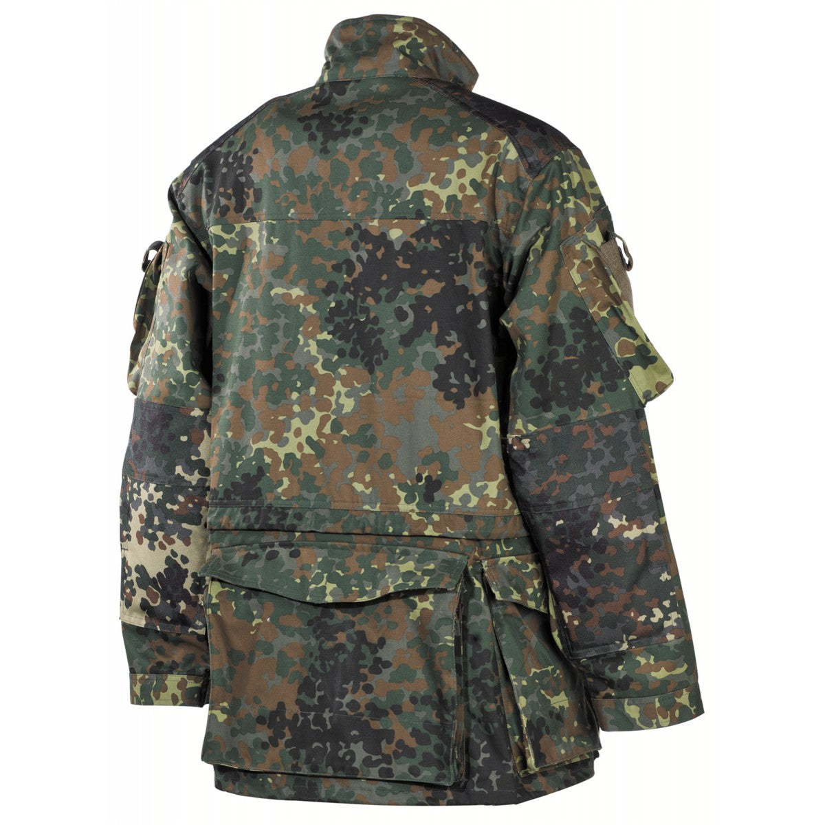 BW Kampfjacke, Einsatz/Übung,lang, flecktarn
