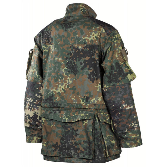 BW Kampfjacke, Einsatz/Übung,lang, flecktarn