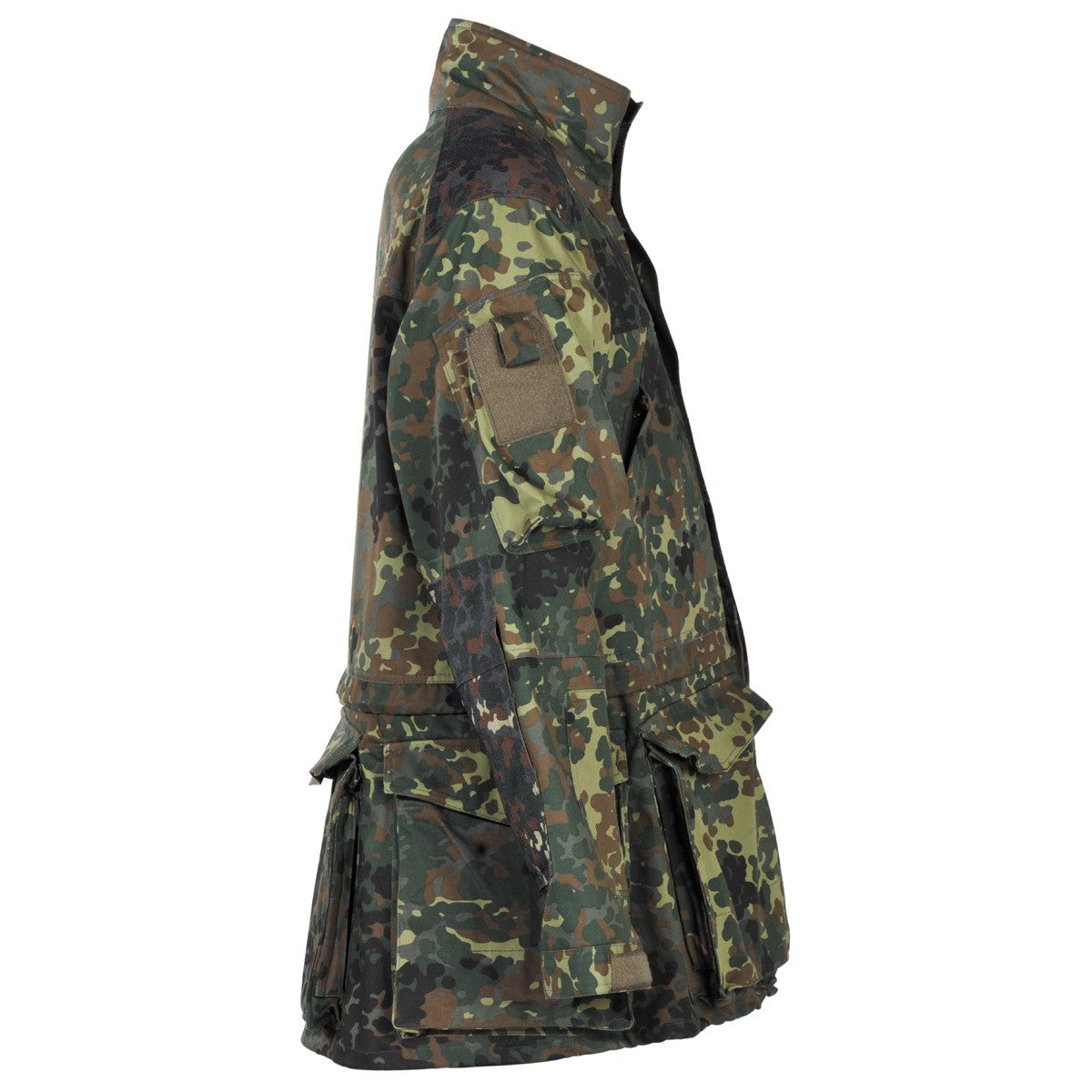 BW Kampfjacke, Einsatz/Übung,lang, flecktarn
