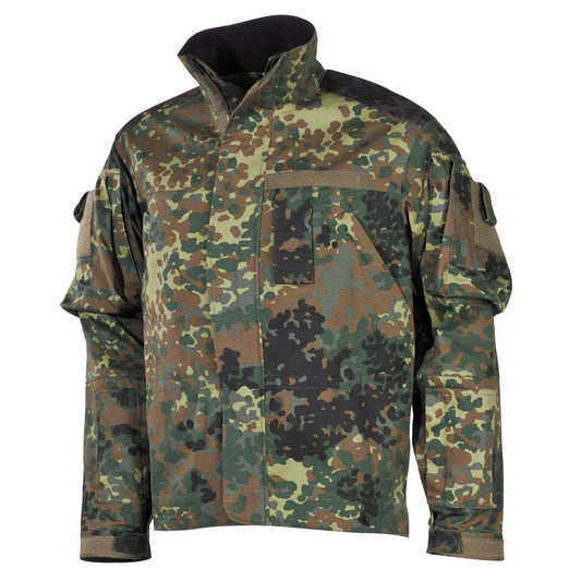 BW Kampfjacke, Einsatz/Übung,kurz, flecktarn