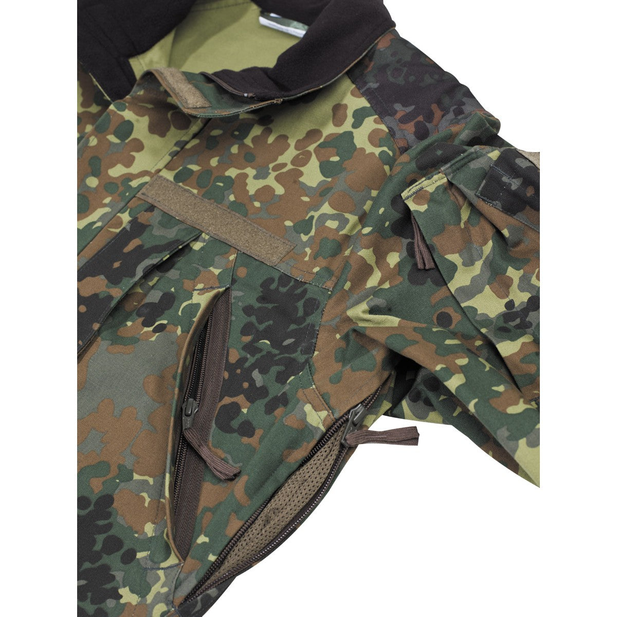 BW Kampfjacke, Einsatz/Übung,kurz, flecktarn