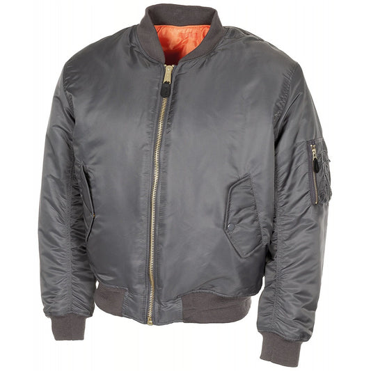 US Pilotenjacke MA1,urban grau