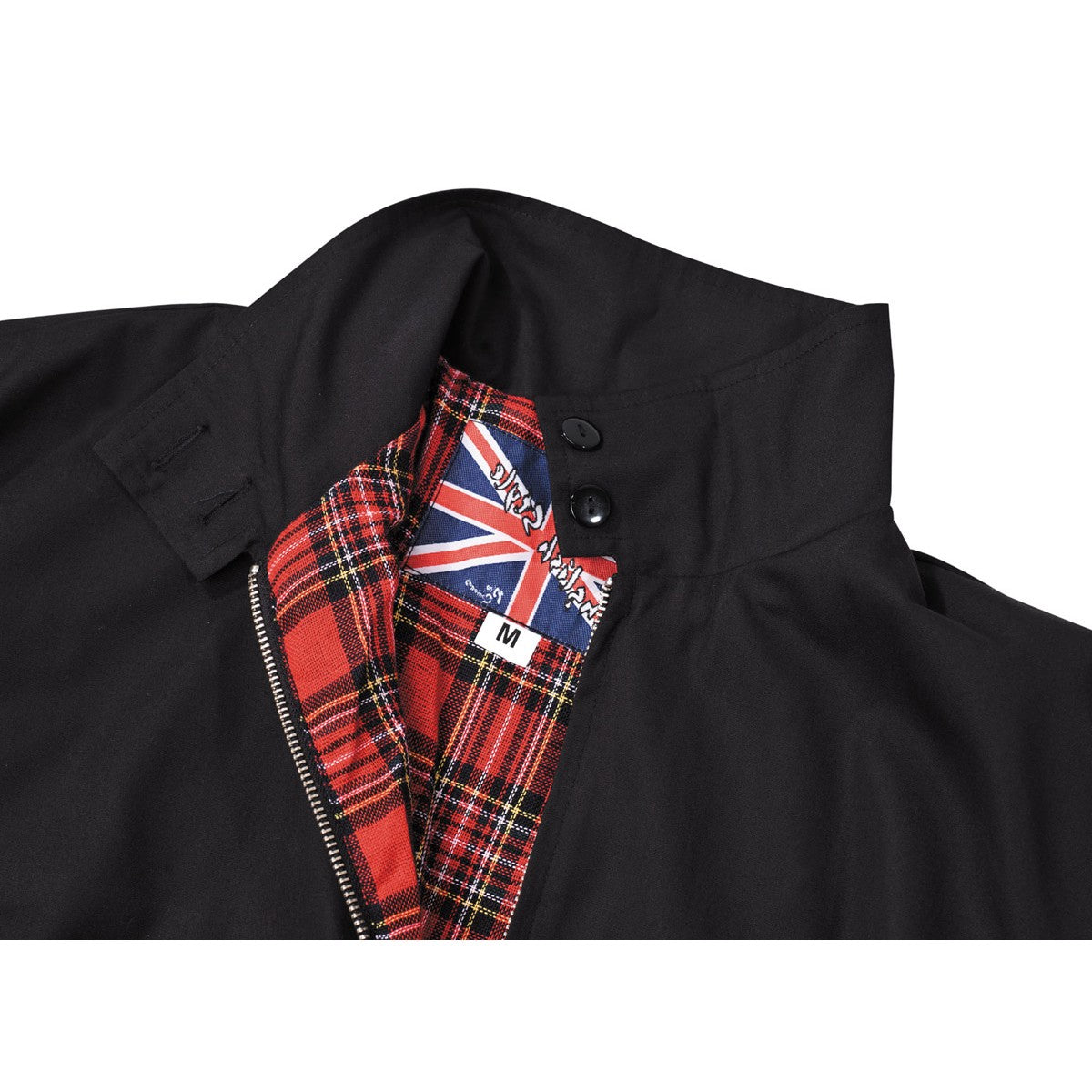 Jacke, "English Style",schwarz