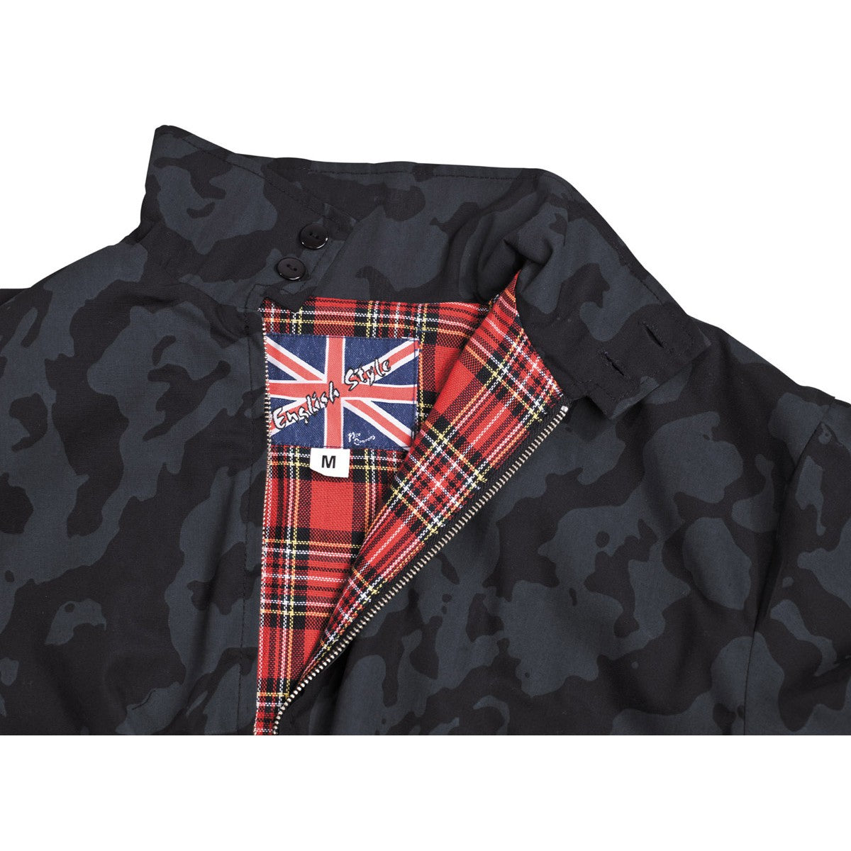 Jacke, "English Style",night-camo